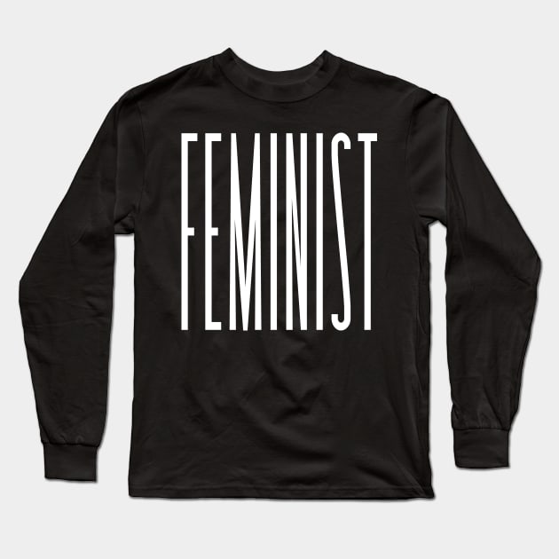 FEMINIST Long Sleeve T-Shirt by katemelvin